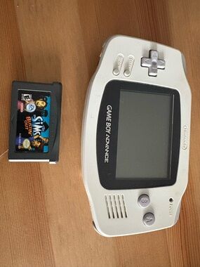Nintendo Game Boy Advance Handheld Console + Sims